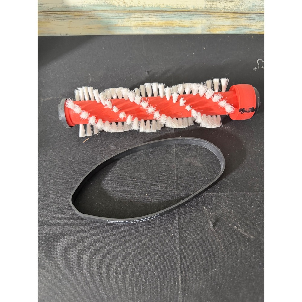Hoover Brush Roll and Belt Set for FH50700 Floor Machine Orange Black Excellent